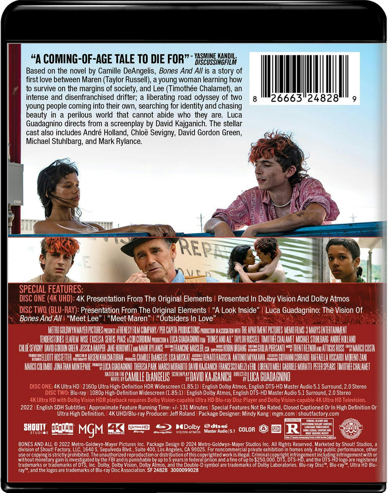 Bones and All (4K Ultra HD + Blu-ray) [UHD]