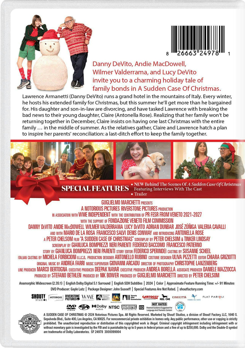 A Sudden Case of Christmas [DVD]