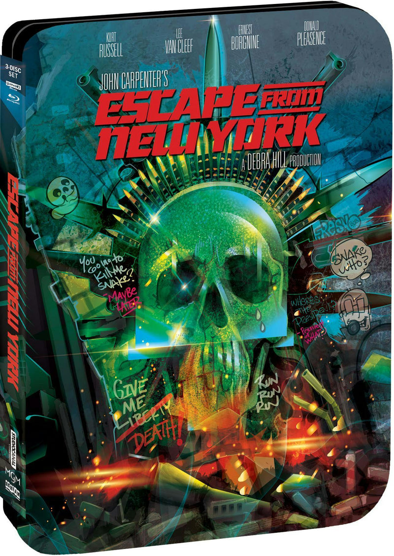 Escape from New York (Limited Edition 4K Ultra HD Steelbook + Blu-ray) [UHD]