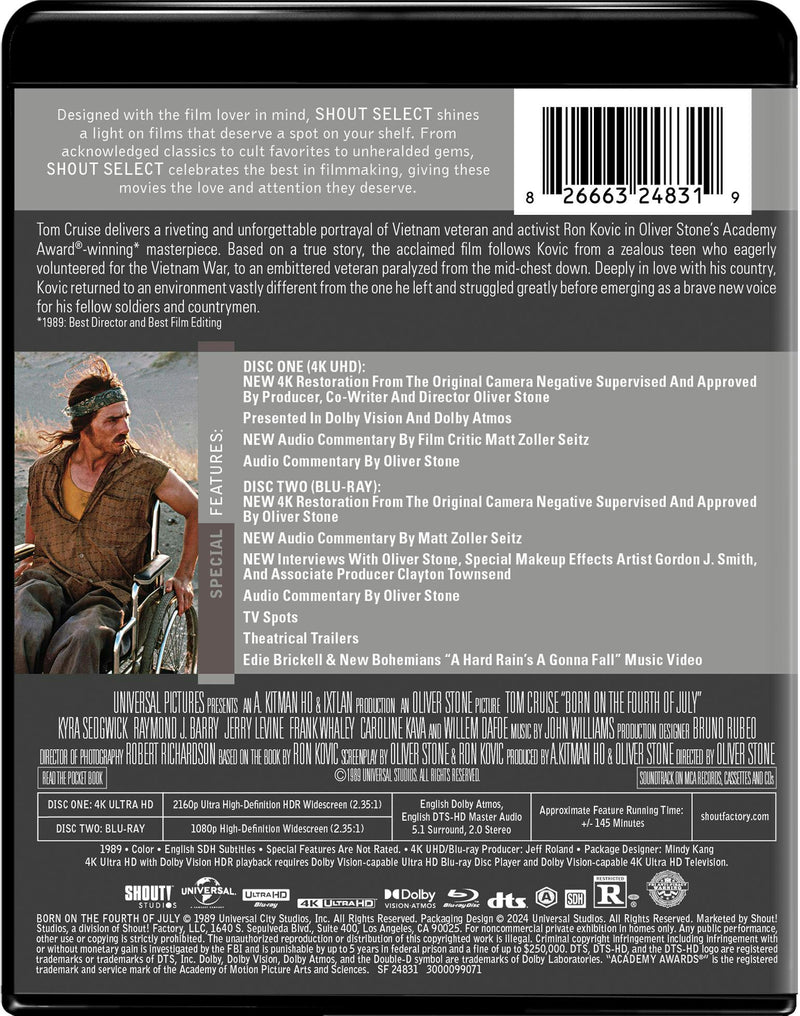 Born on the Fourth of July - Collector's Edition (4K Ultra HD + Blu-ray) [UHD]