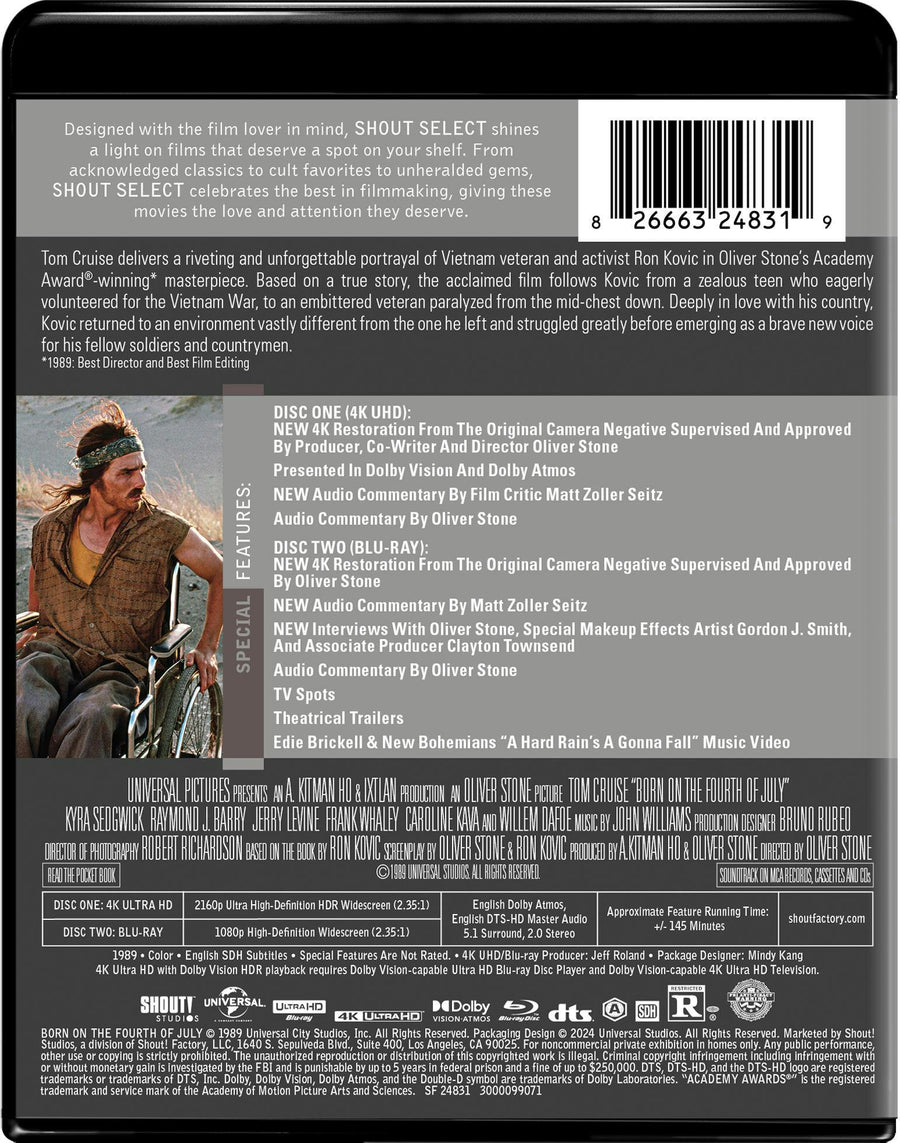 Born on the Fourth of July - Collector's Edition (4K Ultra HD + Blu-ray) [UHD]