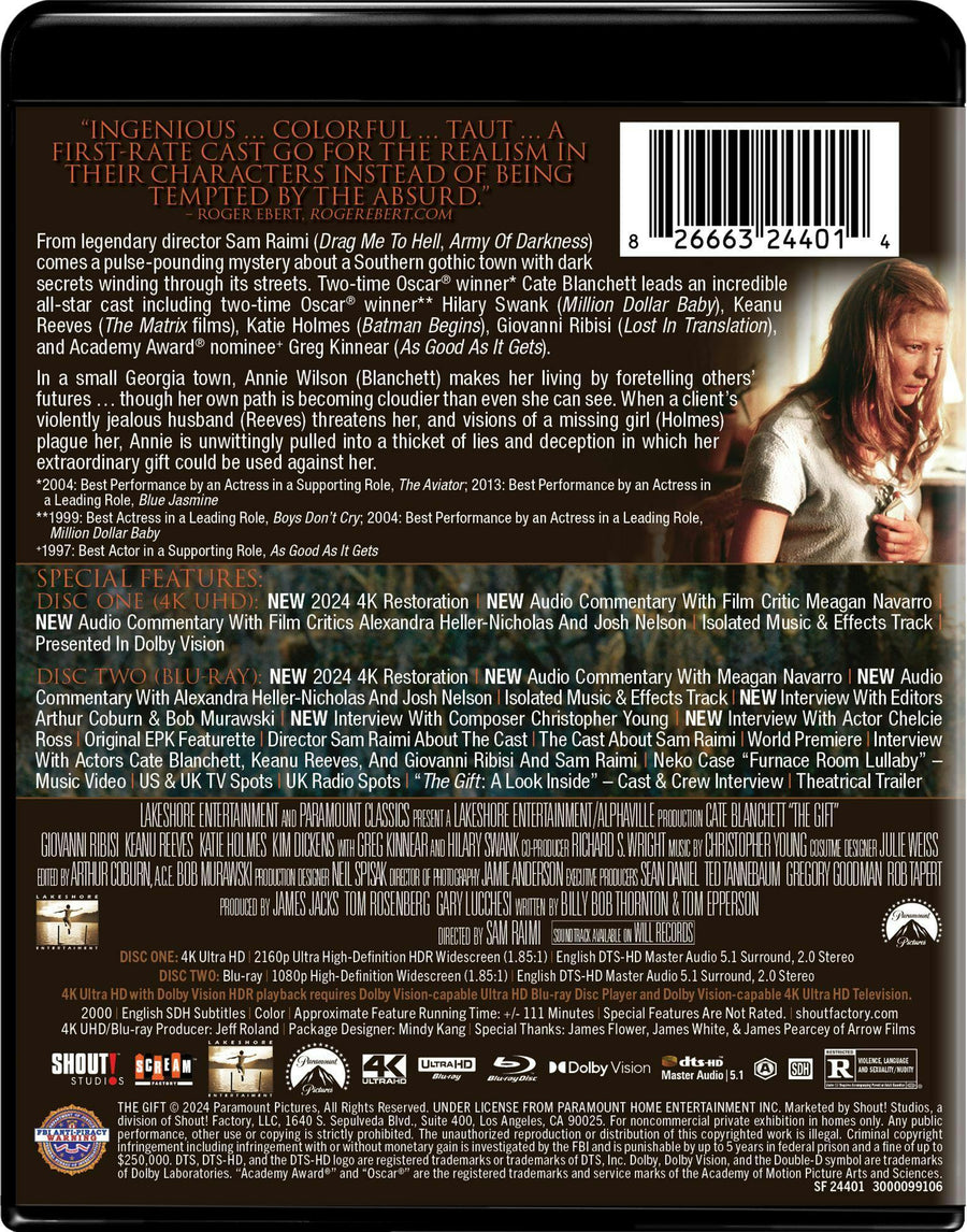 The Gift (2000) - Collector's Edition (4K Ultra HD + Blu-ray) [UHD]