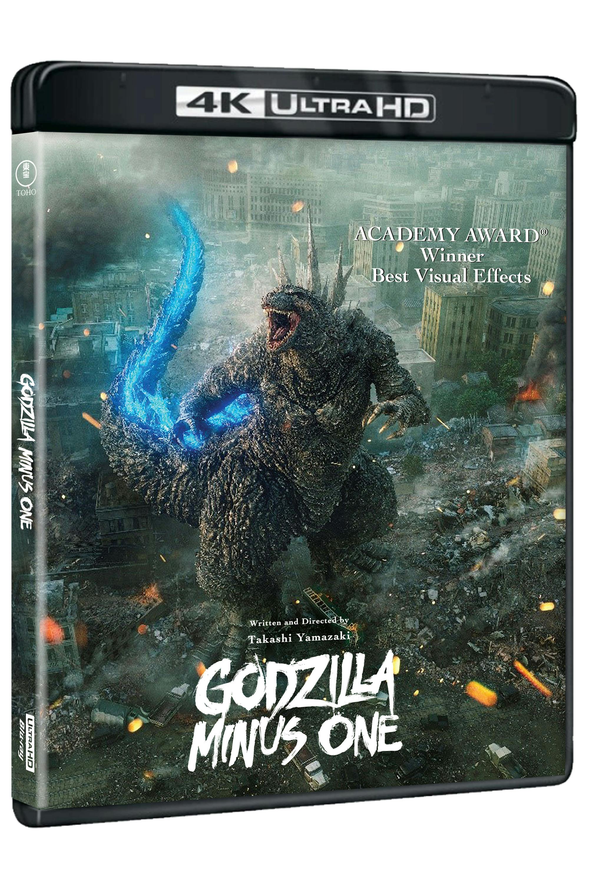 Godzilla Minus One (4K Ultra HD + Blu-ray Bonus Disc) [UHD] – GRUV
