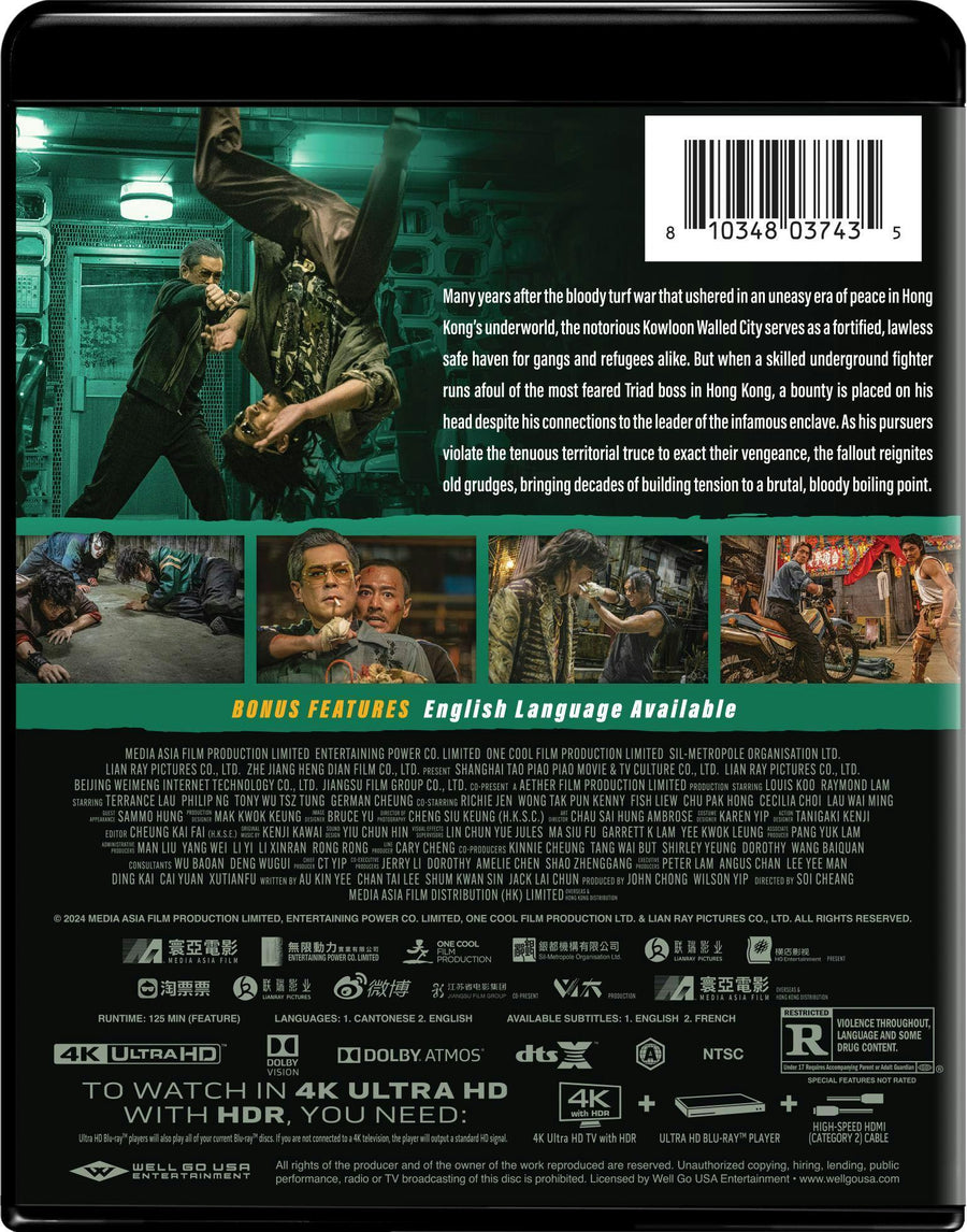 Twilight of the Warriors: Walled In (4K Ultra HD) [UHD]