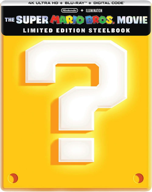 The Super Mario Bros. Movie - Limited Edition Steelbook (4K Ultra HD + Blu-ray + Digital) [UHD]