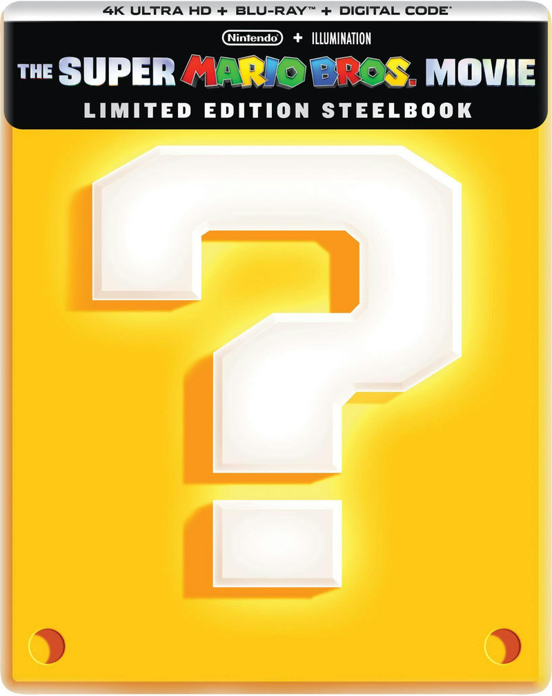 The Super Mario Bros. Movie - Limited Edition Steelbook (4K Ultra HD + Blu-ray + Digital) [UHD]