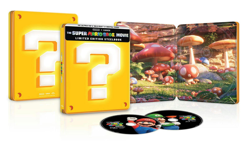 The Super Mario Bros. Movie - Limited Edition Steelbook (4K Ultra HD + Blu-ray + Digital) [UHD]