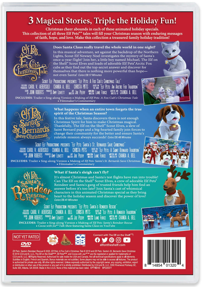 The Elf on the Shelf: Pets Triple Feature [DVD]