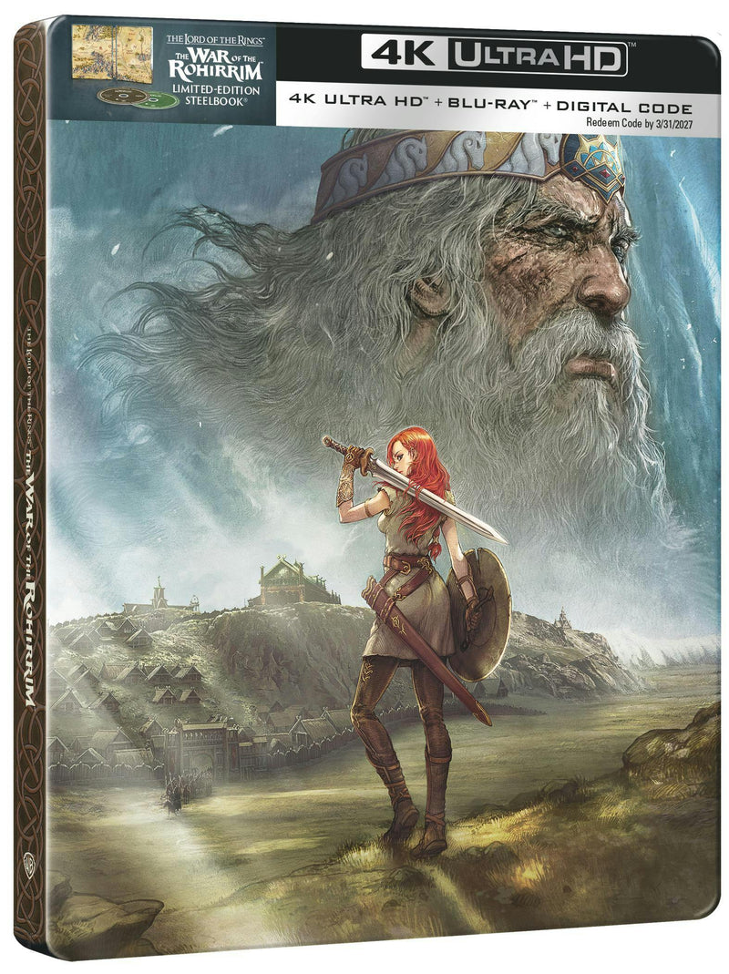 The Lord of the Rings: The War of the Rohirrim (Limited Edition 4K Ultra HD Steelbook + Blu-ray) [UHD]