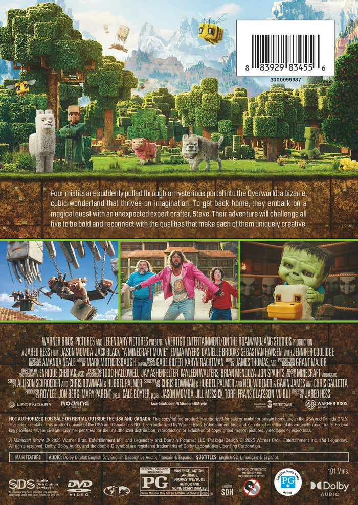 A Minecraft Movie [DVD]