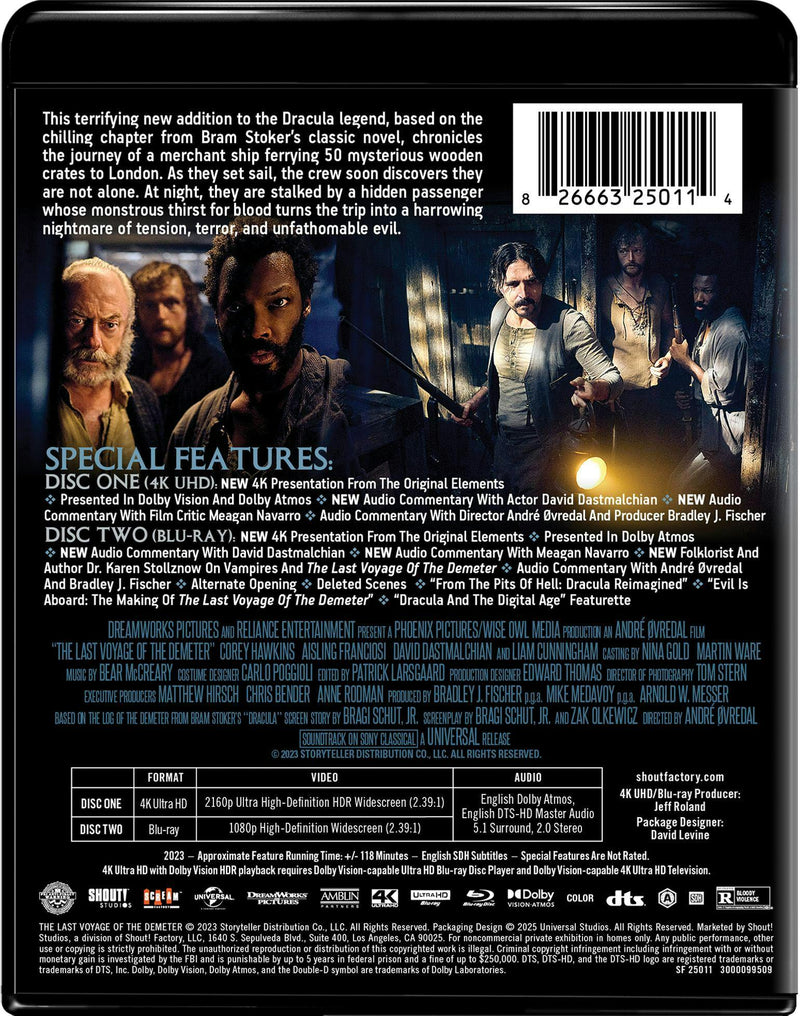 The Last Voyage of the Demeter - Collector's Edition (4K Ultra HD + Blu-ray) [UHD]