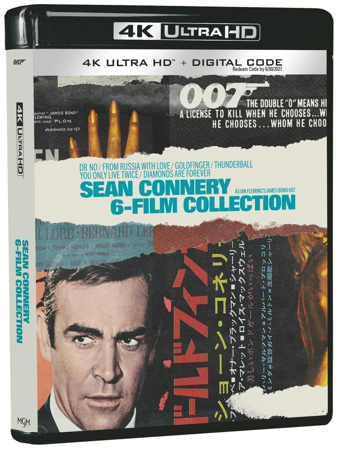 James Bond Sean Connery 6-Film Collection (4K Ultra HD) [UHD]