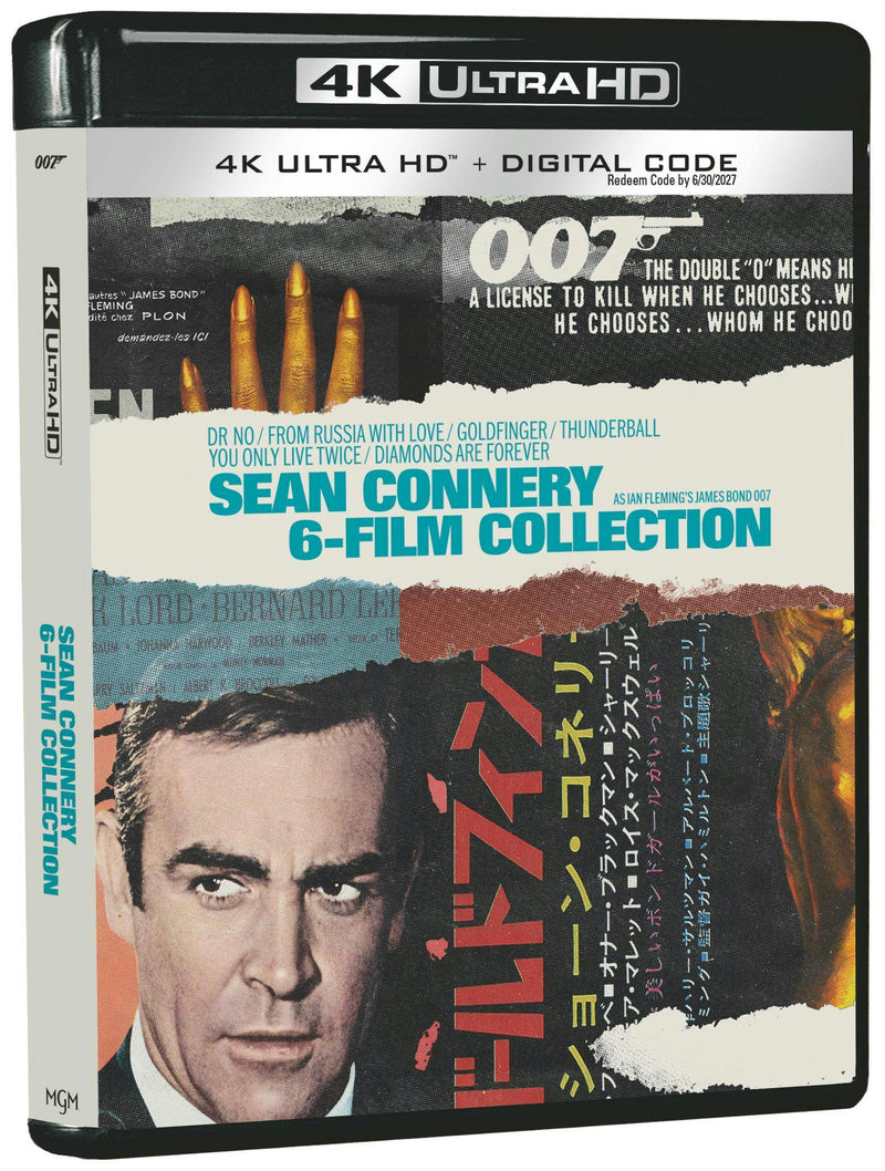 James Bond Sean Connery 6-Film Collection (4K Ultra HD) [UHD]
