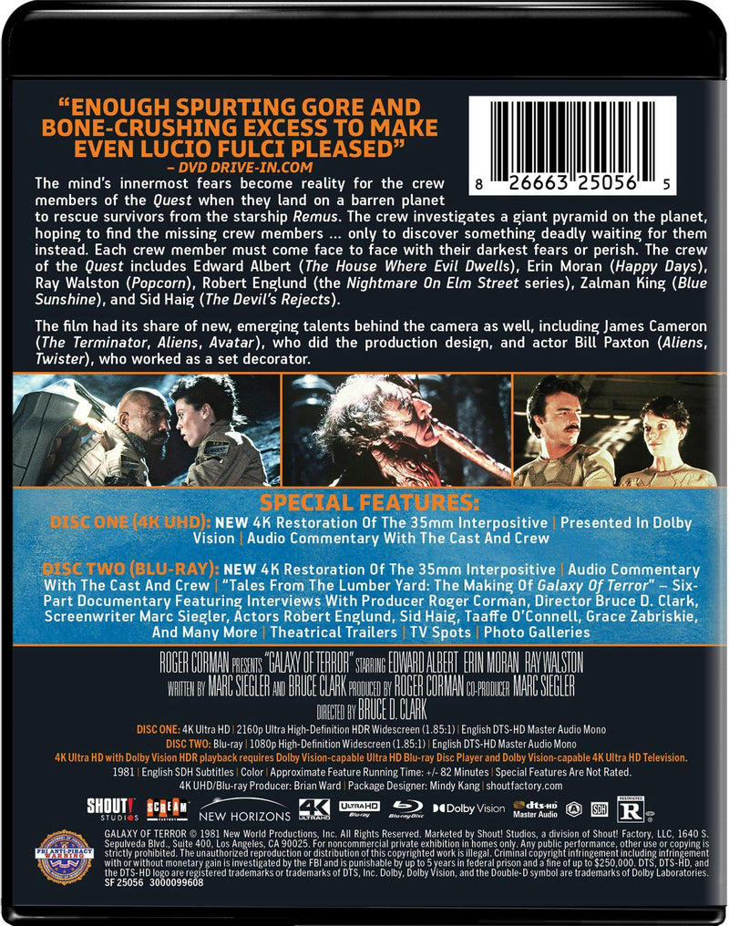 Galaxy of Terror - Collector's Edition [UHD]