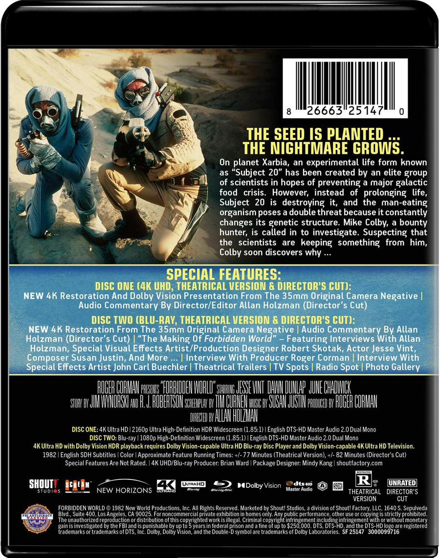 Forbidden World - Collector's Edition [UHD]