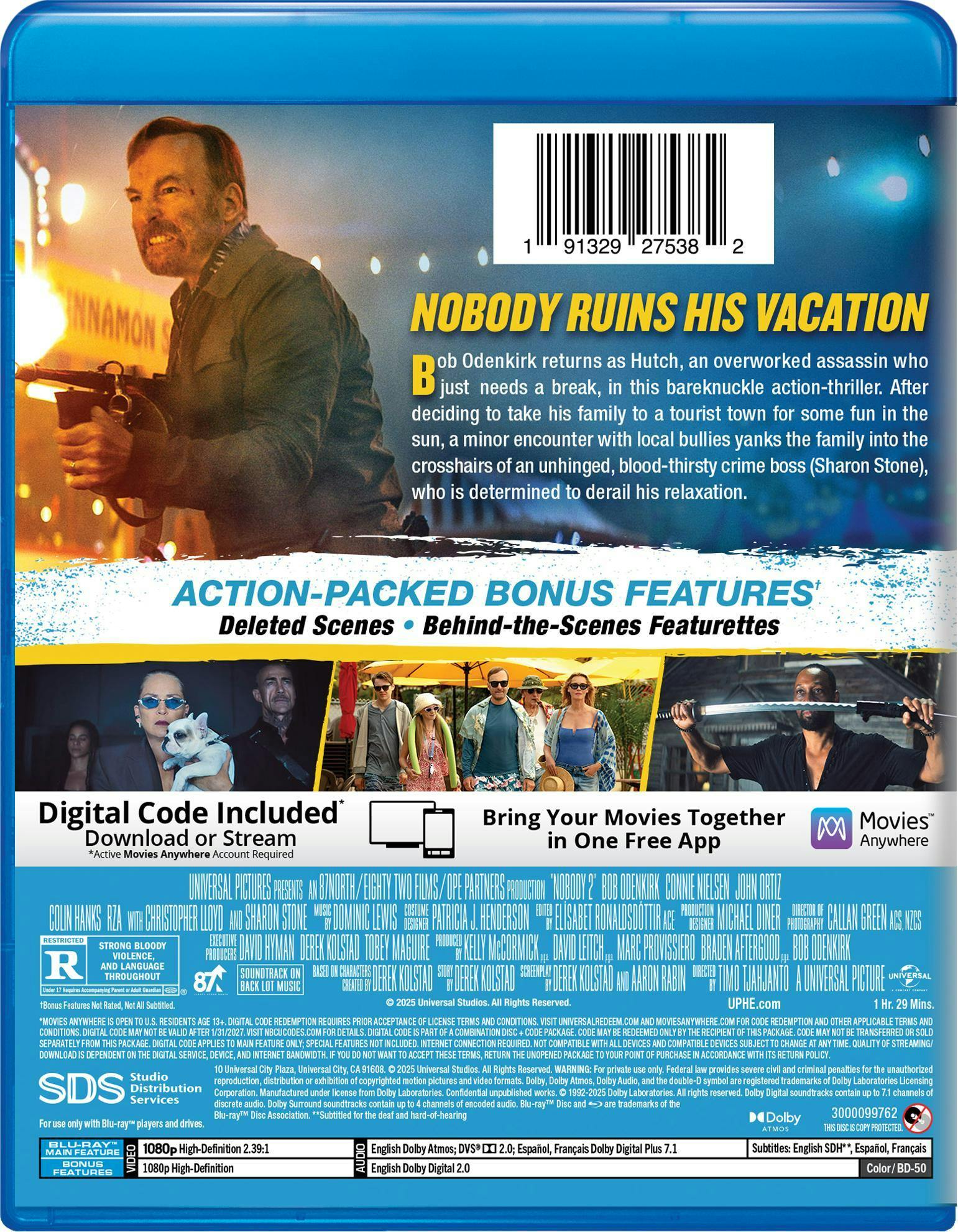Nobody 2 - Collector's Edition Blu-ray + Digital (Blu-ray +
