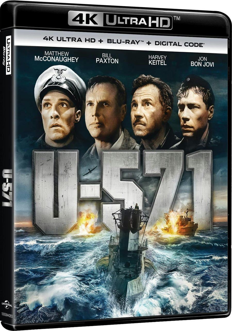 U-571 - 4K Ultra HD + Blu-ray + Digital (4K Ultra HD + Blu-ray + Digital) [UHD]