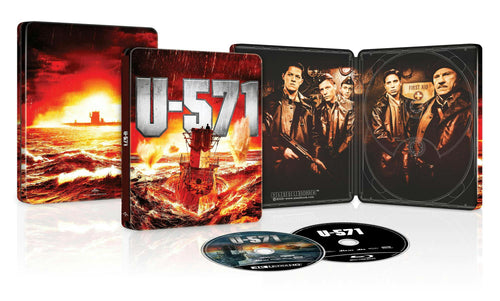 U-571 - 25th Anniversary Limited Edition Steelbook 4K Ultra HD + Blu-ray + Digital (Limited Edition 4K Ultra HD Steelbook + Blu-ray + Digital) [UHD]