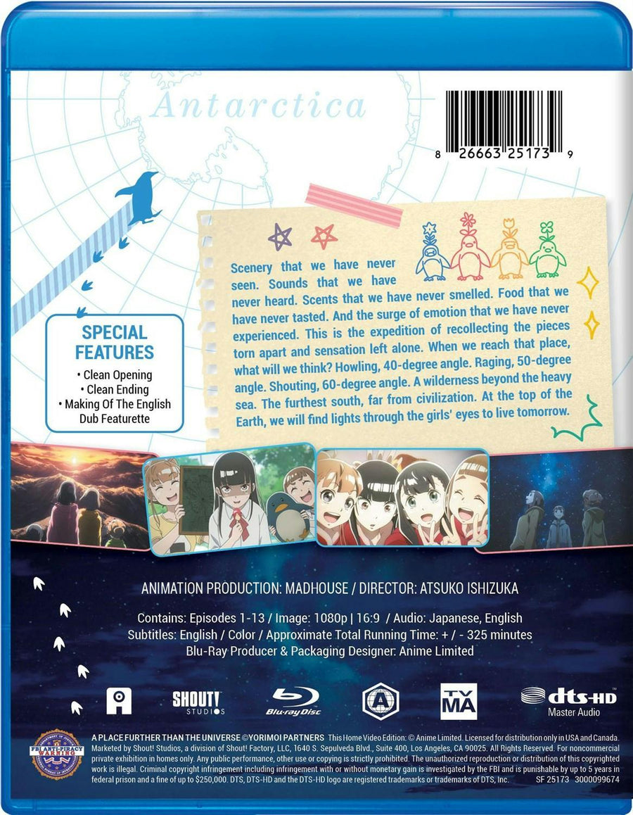 A Place Further than the Universe: The Complete Series [Blu-ray]