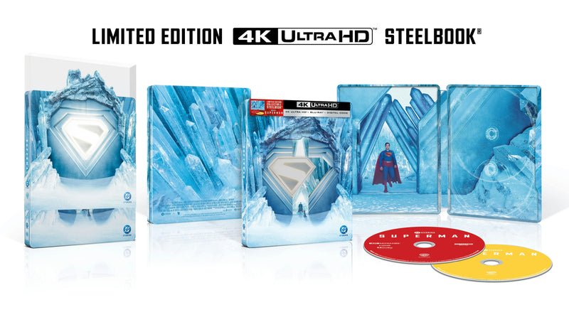 Superman (Limited Edition 4K Ultra HD Steelbook + Blu-ray + Digital) [UHD]