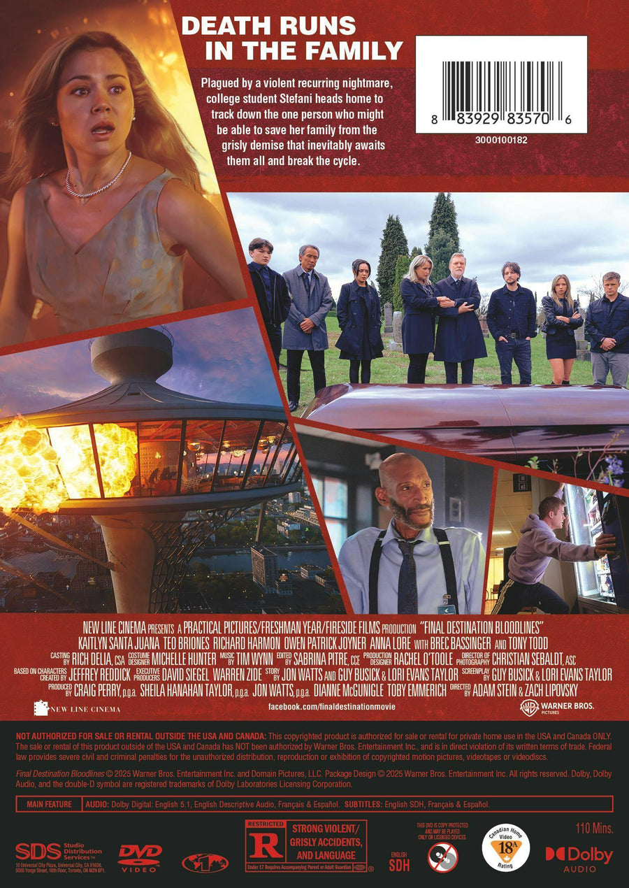 Final Destination: Bloodlines [DVD]