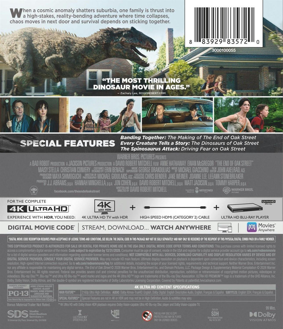The End of Oak Street (4K Ultra HD + Digital) [UHD]
