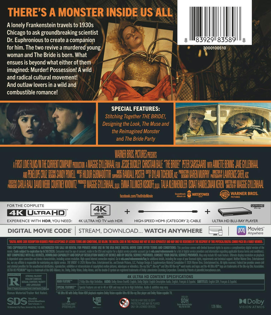 The Bride (4K Ultra HD + Digital) [UHD]