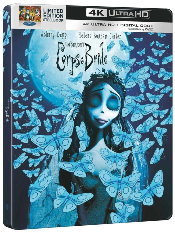 Tim Burton's The Corpse Bride (Limited Edition 4K Ultra HD Steelbook + Digital) [UHD]