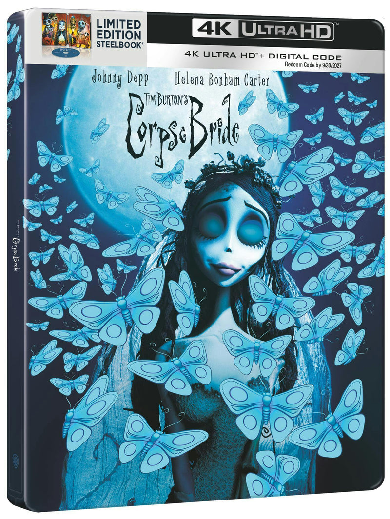 Tim Burton's The Corpse Bride (Limited Edition 4K Ultra HD Steelbook + Digital) [UHD]