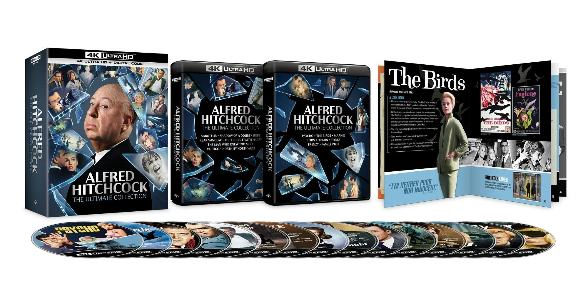 The Hitchcock Collection DVD BOXセット Alfred Hitchcock: The Ultimate Collection - 4K Ultra HD + Digital (4K