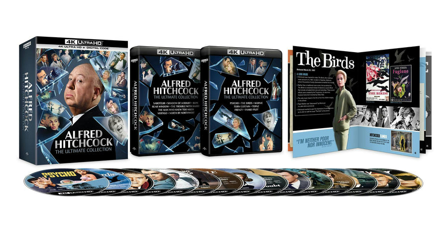 Alfred Hitchcock: The Ultimate Collection - 4K Ultra HD + Digital (4K Ultra HD + Digital) [UHD]