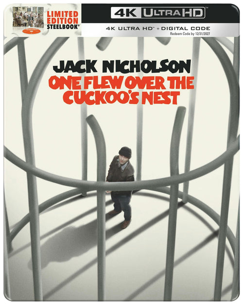 One Flew Over The Cuckoo's Nest (50th Anniversary) (Limited Edition 4K Ultra HD Steelbook + Digital) [UHD]