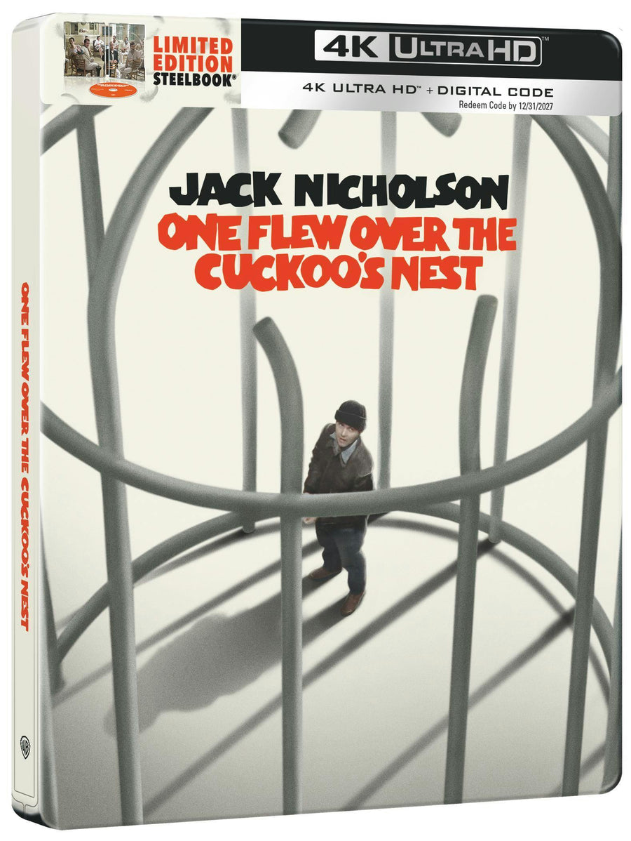One Flew Over The Cuckoo's Nest (50th Anniversary) (Limited Edition 4K Ultra HD Steelbook + Digital) [UHD]