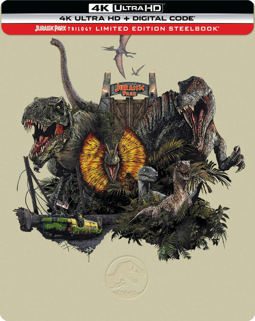 Jurassic Park Trilogy (4K Ultra HD + Digital) [UHD]