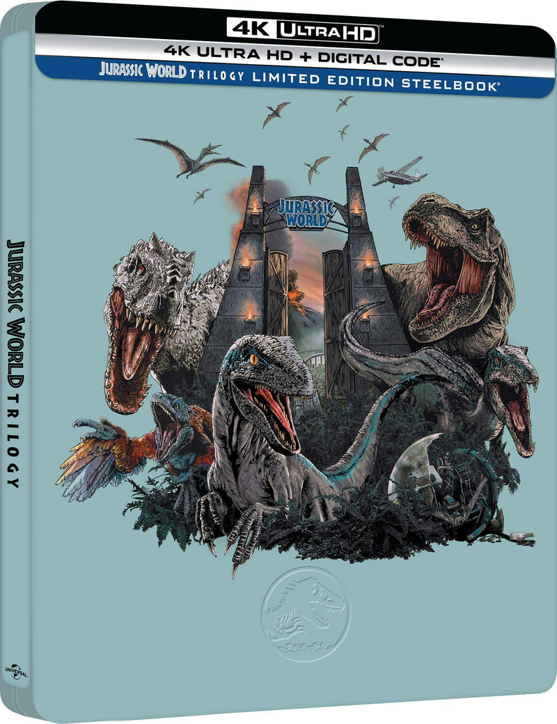 Jurassic World Trilogy (4K Ultra HD Steelbook + Digital) [UHD]