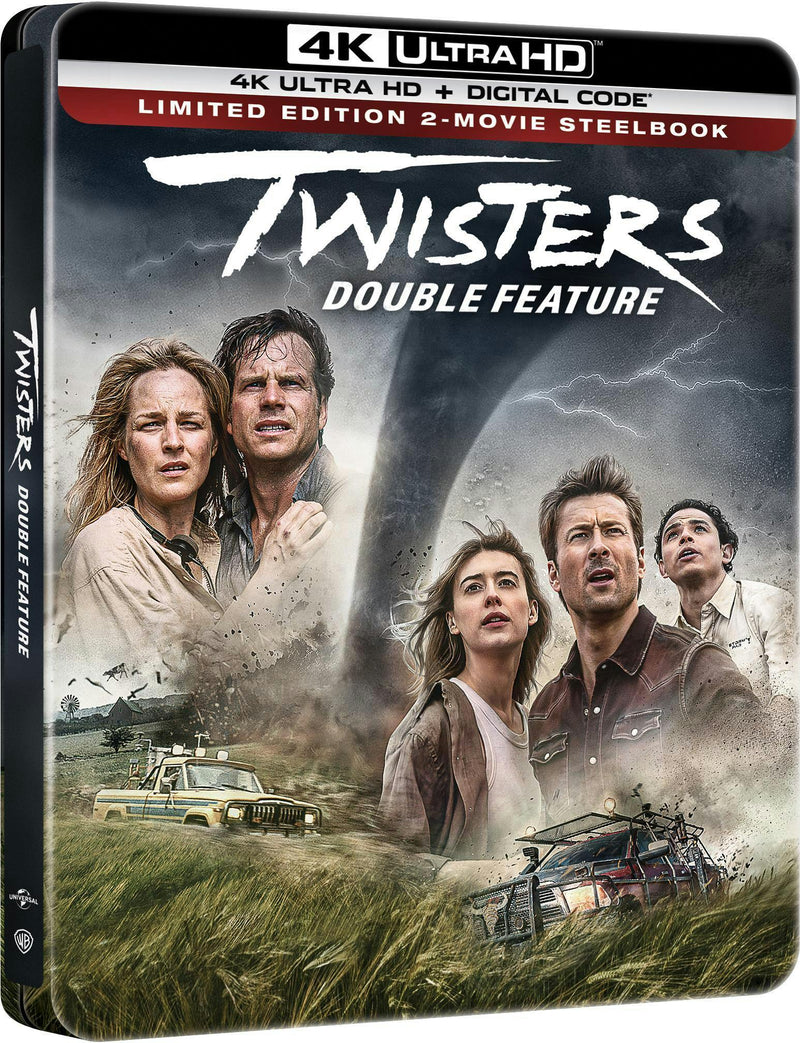 Twisters Double Feature (Limited Edition 4K Ultra HD Steelbook + Digital) [UHD]