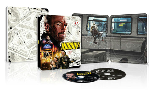 Nobody (Limited Edition 4K Ultra HD Steelbook + Blu-ray + Digital) [UHD]