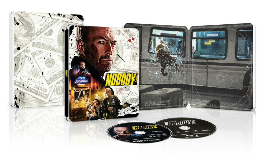 Nobody (Limited Edition 4K Ultra HD Steelbook + Blu-ray + Digital) [UHD]