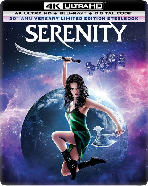 Serenity (Limited Edition 4K Ultra HD Steelbook + Blu-ray + Digital) [UHD]