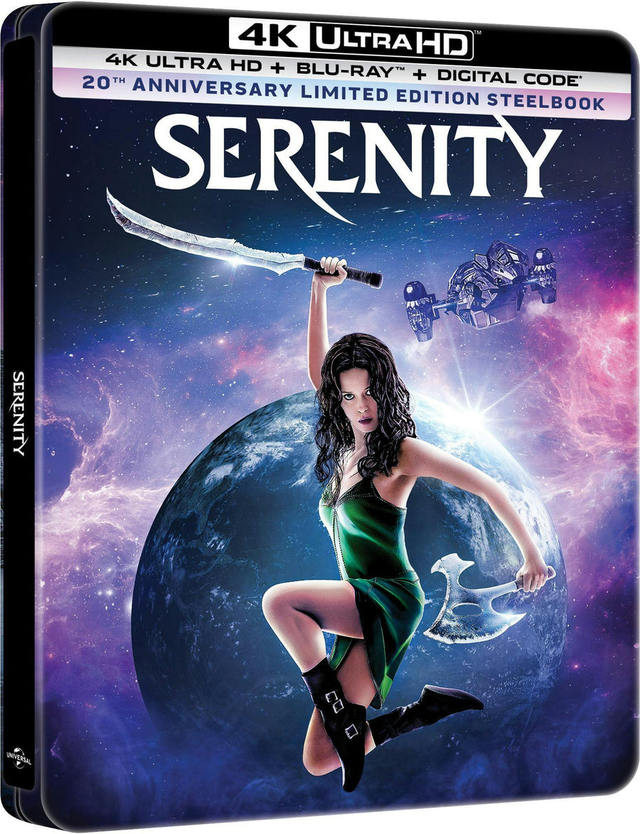 Serenity (Limited Edition 4K Ultra HD Steelbook + Blu-ray + Digital) [UHD]