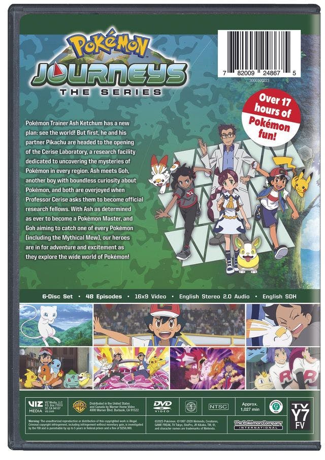 Pokemon The Series: Journeys [DVD] – GRUV Entertainment
