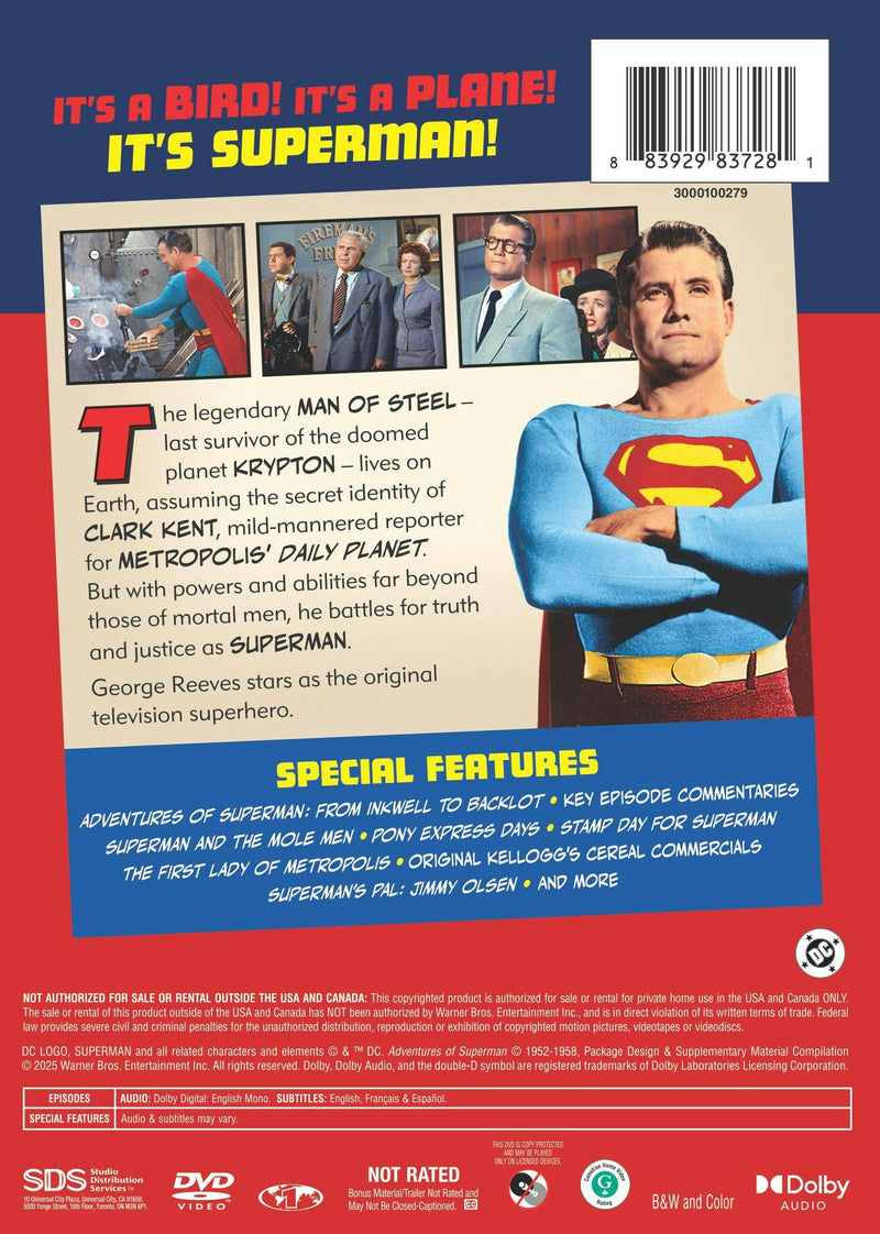 Adventures of Superman: The Complete Series [DVD]