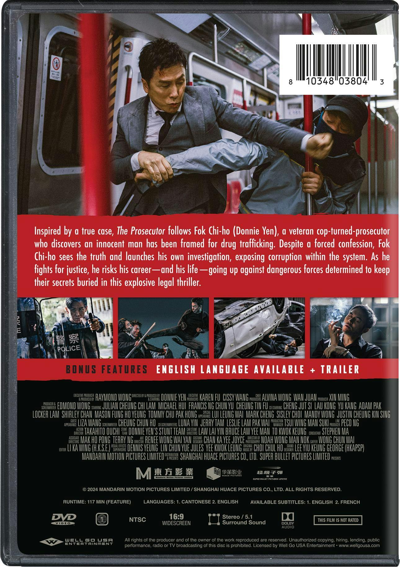 The Prosecutor [DVD] – GRUV Entertainment