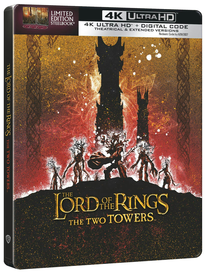 The Lord of the Rings: The Two Towers – Theatrical & Extended Version (Limited Edition 4K Ultra HD Steelbook + Digital) [UHD]