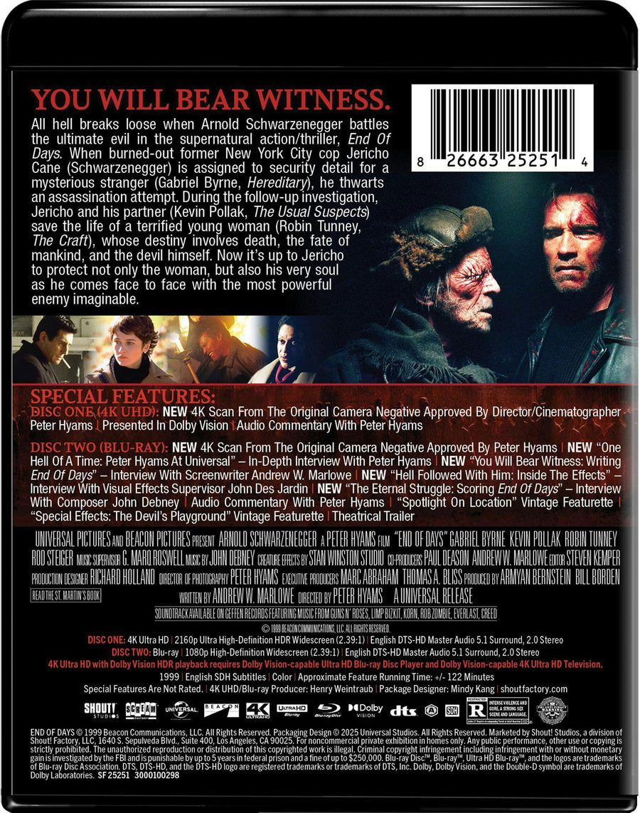 End of Days - 25th Anniversary Edition [UHD]