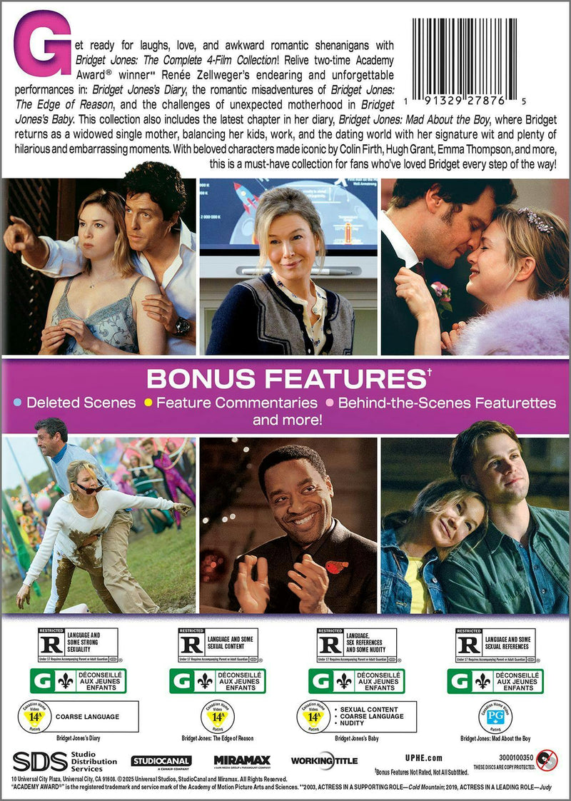 Bridget Jones: The Complete 4-Film Collection [DVD]