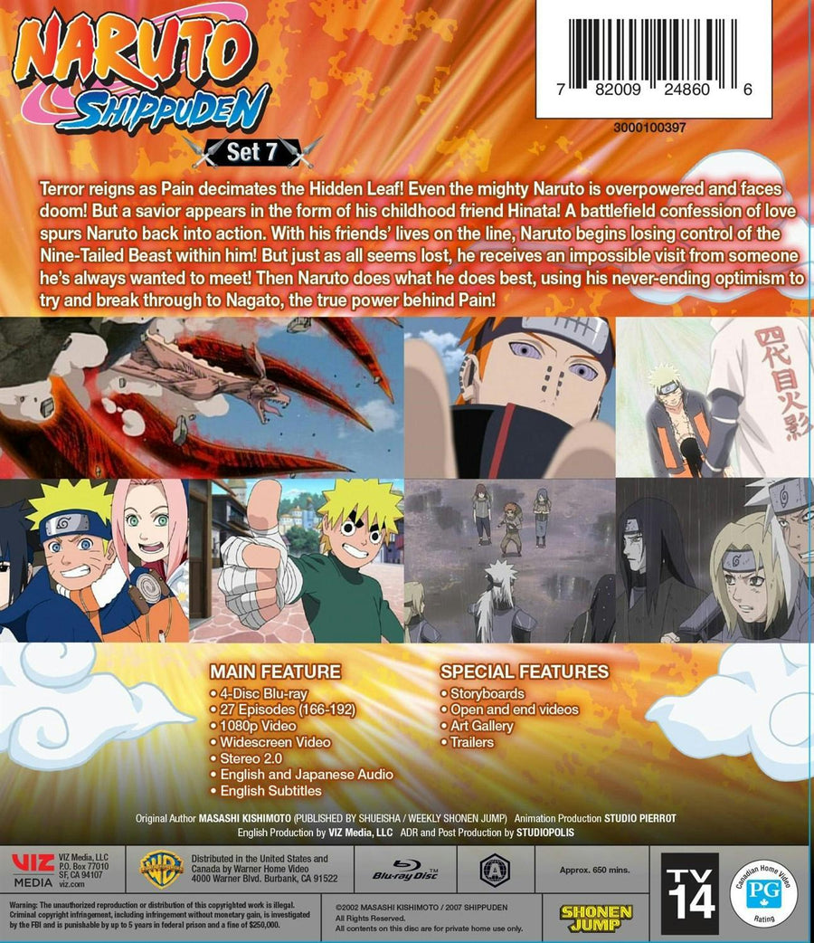 Naruto Shippuden Set 7 new [Blu-ray]