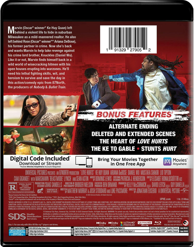 Love Hurts - Collector's Edition 4K Ultra HD + Blu-ray + Digital (4K Ultra HD + Blu-ray) [UHD]