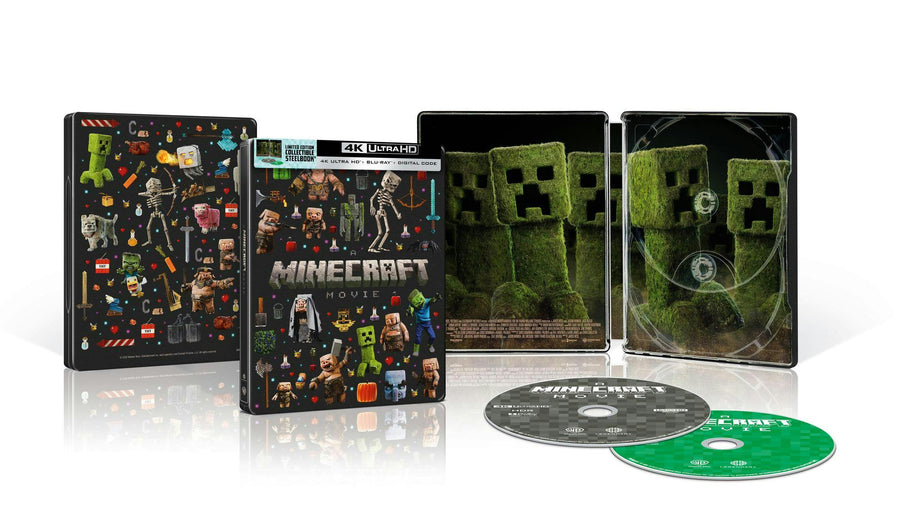 A Minecraft Movie (Limited Edition 4K Ultra HD Steelbook + Blu-ray) [UHD]