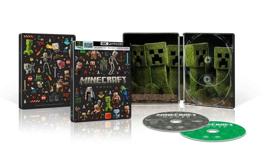 A Minecraft Movie (Limited Edition 4K Ultra HD Steelbook + Blu-ray) [UHD]